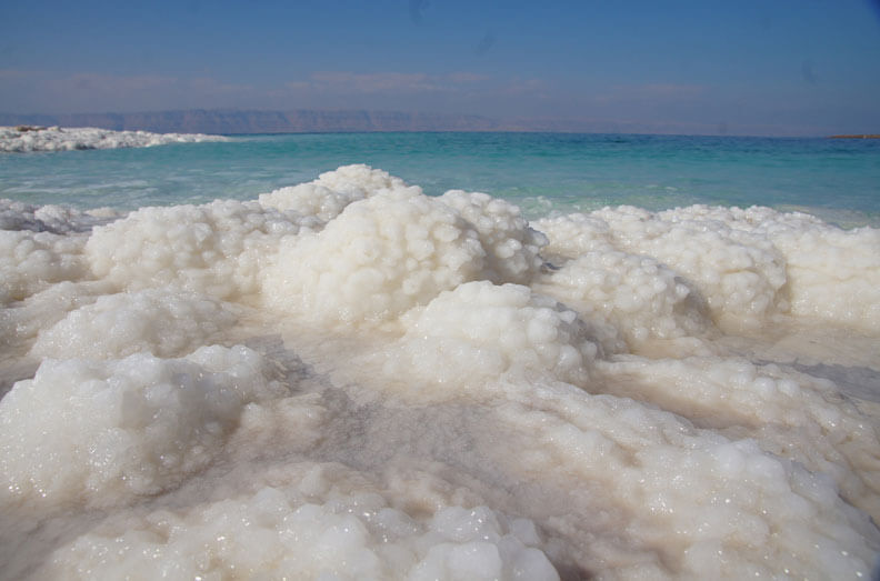 Salt Formation Dead Sea